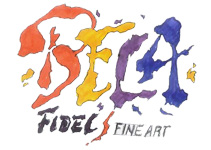 Fidel Abstract Oils and Encaustics